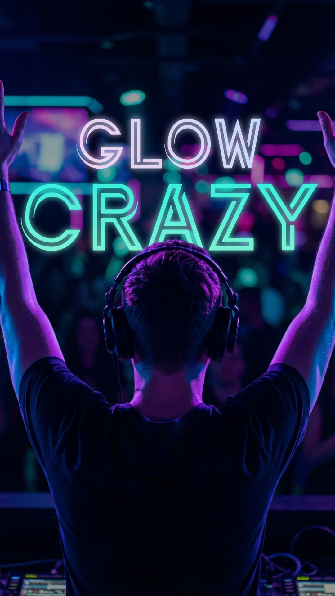 Neon glow depth effect example